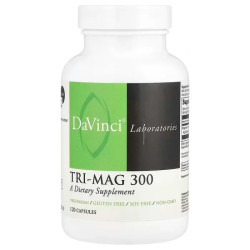 Магний тройной комплекс 300 мг, DaVinci Laboratories Tri-Mag 300, 120 капсул (75 мг в капсуле)