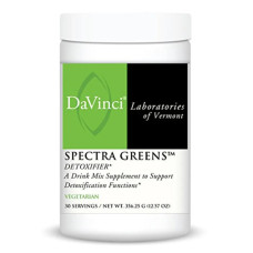 Зелена їжа порошок, смак яблуко, DaVinci Laboratories of Vermont Spectra Greens, 356.25 г
