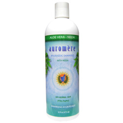 Аюрведический шампунь с нимом и алоэ, Auromere Ayurvedic Shampoo, 473 мл