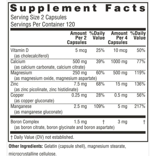 Борон хелат плюс (Tri-Boron), Twinlab, 240 капсул
