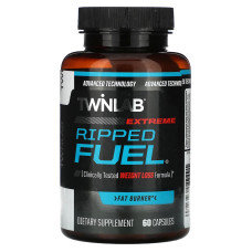 Жироспалювач, Twinlab Ripped Fuel Extreme, 60 капсул