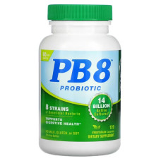 Пробіотики, Nutrition Now PB 8 Probiotic, 120 капсул, 8 штамів