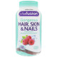 Мультивітаміни для волосся, шкіри і нігтів, Hair, Skin & Nails Multivitamin, VitaFusion, смак малини, 135 шт.
