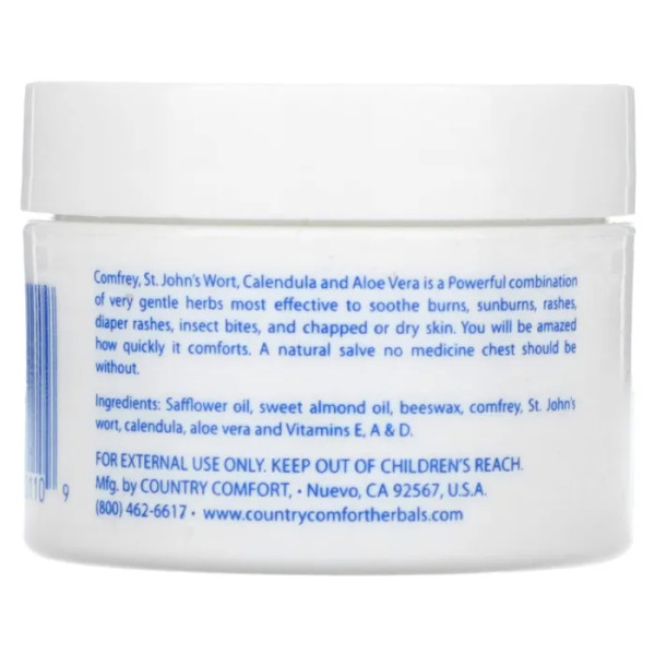 Заспокійливий крем, Herbal Savvy, Country Comfort, живокіст-алое віра, 28 г