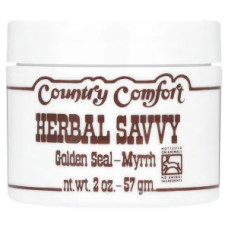 Крем с желтокорнем и миррой, Herbal Savvy Country Comfort, 57 г