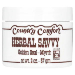 Крем з жовтокорнем та миррою, Herbal Savvy Country Comfort, 57 г