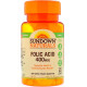 Фолієва кислота, Folic Acid, Sundown Naturals, 400 мкг, 350 табл.