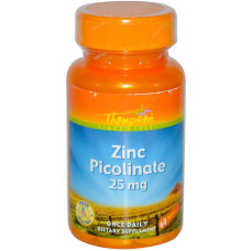 Цинк піколінат 25 мг, Thompson Zinc Picolinate, 60 таблеток