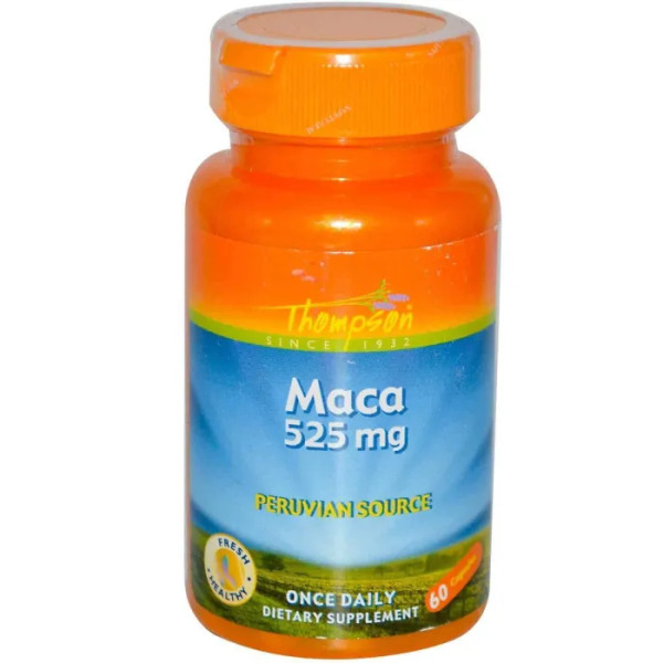 Мака (Maca), Thompson, 525 мг, 60 капсул
