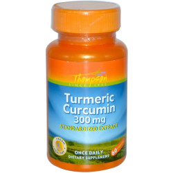 Куркумін 300 мг, Thompson Turmeric Curcumin, 60 капсул