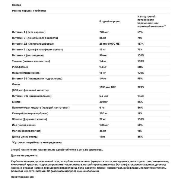 Вітаміни для вагітних, Multi Prenatal, Nature Made, 250 таблеток