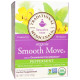 Слабительный чай с мятой, Smooth Move, Traditional Medicinals, без кофеина, органик, 16 пакетиков, (32 г)