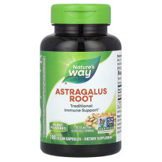 Астрагал 1410 мг, Nature's Way Astragalus, 100 веганских капсул (470 мг в капсуле)