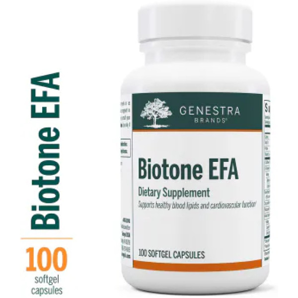 Незамінні жирні кислоти, Biotone EFA, Genestra Brands, 100 м'яких гелевих капсул