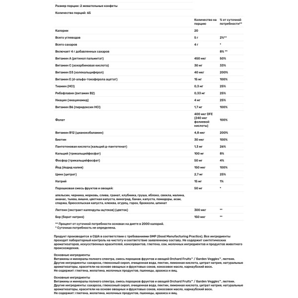 Мультивитамины для женщин после 50, Women's 50+ Gummy Vitamins, Nature's Way, 130 жевательных конфет