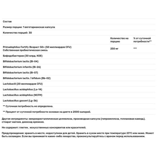 Пробиотики и пребиотики для людей старше 50 лет, Ages 50+ Probiotic + Prebiotics, Nature's Way, дополнительная сила, 50 млрд, 30 капсул с отсроченным высвобождением