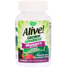 Мультивітаміни для жінок, Nature's Way Alive! Women's Multivitamin, 60 таблеток