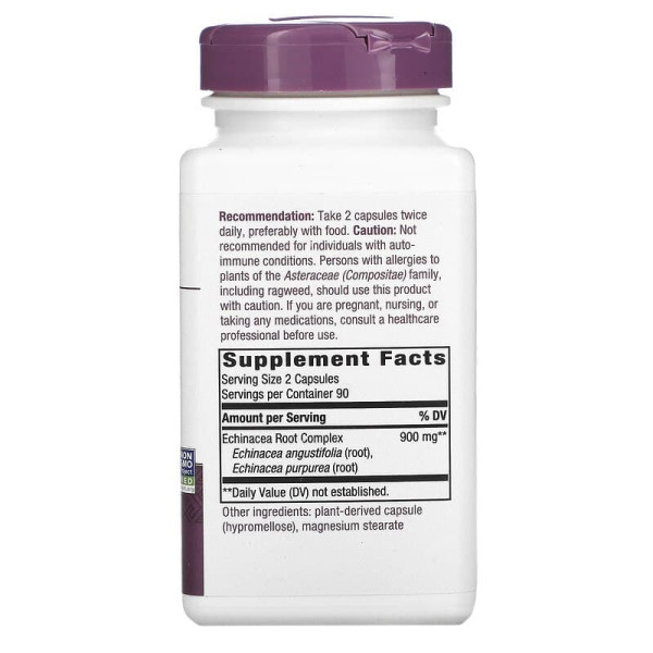 Ехінацея комплекс, Echinacea, Nature's Way, корінь, 900 мг, 180 капсул (450 мг в 1 капсулі)