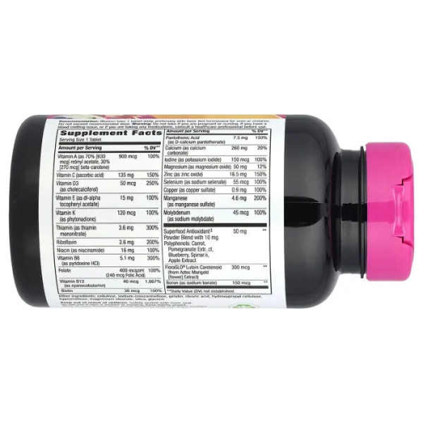 Мультивітаміни для жінок віком від 50 років, Women's 50+ Complete, Nature's Way, Alive!, 130 таблеток