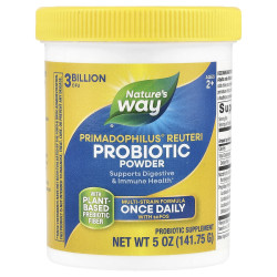 Пробиотики для детей от 2 лет, Primadophilus® Reuteri Probiotic Powder, Nature's Way, 3 млрд КОЕ, 141.75 г