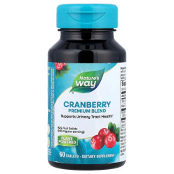 Клюква, премиум смесь, Nature's Way Cranberry, 60 таблеток