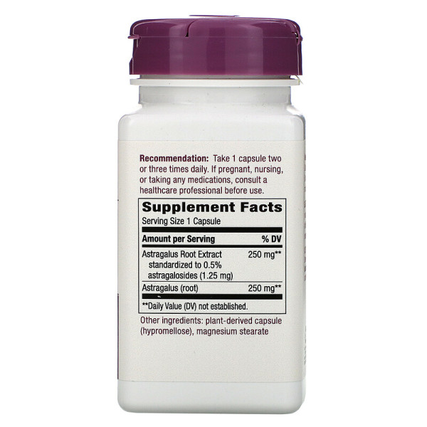 Астрагал, Astragalus, Nature's Way, стандартизований, 60 веганських капсул