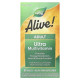 Мультивитамины Alive!, прием один раз в день, Alive!® Adult Ultra Multivitamin, Nature's Way, 60 таблеток