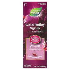 Umcka ColdCare сироп, Nature's Way Umcka ColdCare, вкус вишни, 240 мл