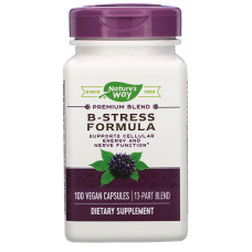 Формула от стресса с элеутерококком, B-Stress Formula, Nature's Way, 100 веганских капсул