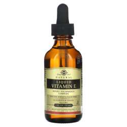 Вітамін E, рідкий, натуральний, Solgar Liquid Vitamin E, 59 мл