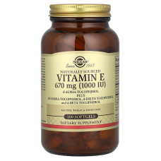 Вітамін E 670 мг (1000 МО), Vitamin E Solgar, 100 гелевих капсул