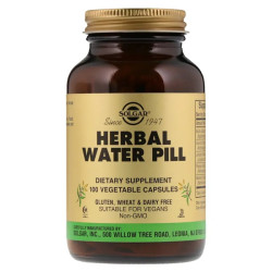 Сечогінний засіб, Solgar Herbal Water Pill, 100 капсул