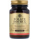 Фолат, метилфолат, Folate, Solgar 1000 мкг, 60 таблеток