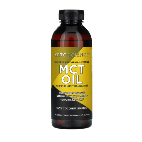 Масло МСТ, MCT Oil, Keto Science, 443 мл