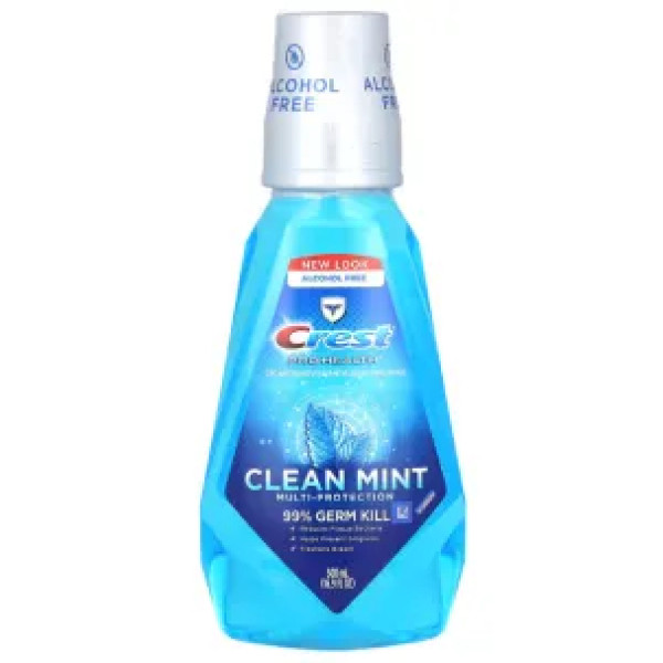 Ополіскувач для ротової порожнини багатофункціональний, без спирту, Pro Health, Multi-Protection Mouthwash, Crest, запобігає та зменшує зубний наліт та гінгівіт, з м'ятним смаком, 500 мл