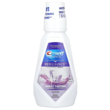 Ополіскувач для рота відбілювальний без спирту, Crest 3D White Brilliance Whitening Mouthwash, смак чиста м'ята 500 мл