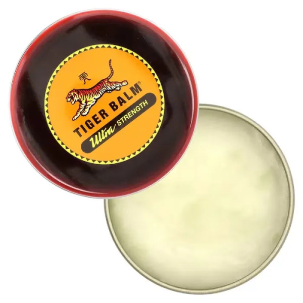 Знеболювальна мазь, УЛЬТРАСИЛЬНО, Pain Relieving Ointment, Ultra Strength, Tiger Balm, 50 г