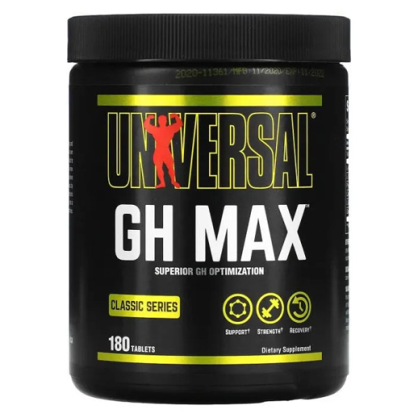 Відновлювальна формула, (GH Max), Universal Nutrition, 180 таблеток
