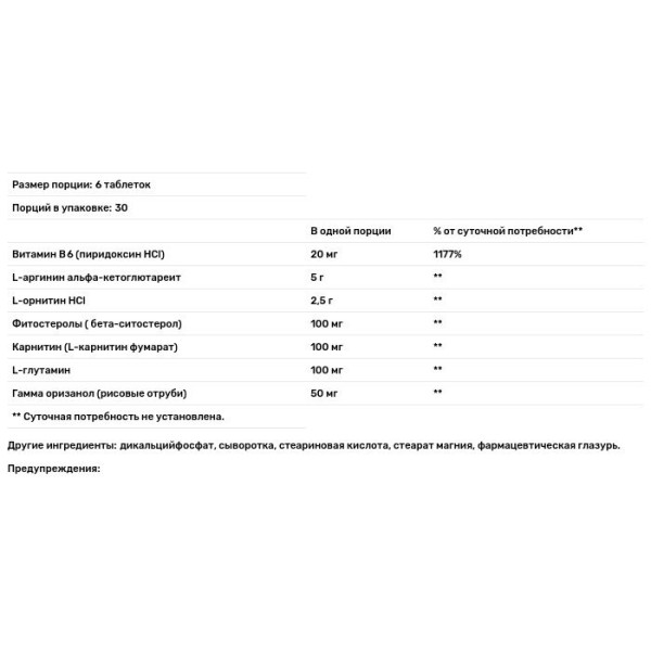 Відновлювальна формула, (GH Max), Universal Nutrition, 180 таблеток