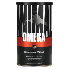 Омега комплекс, Animal Omega Universal Nutrition, набір незамінних НЖК, 30 пакетів