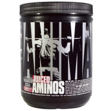 Амінокислоти тваринного походження, Aminos Universal Nutrition, полуниця, 366 г