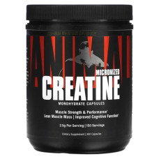 Креатин 2500 мг, Creatine Universal Nutrition, мікронізований, 300 капсул