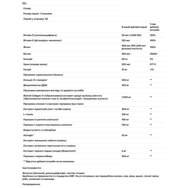 Комплексна формула для гормонального балансу та здоров'я жінок, Alpha F Women's, Universal Nutrition, 30 упаковок