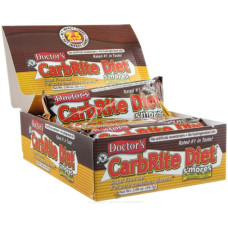 Дієтичні батончики, смак зефір, сморс, Universal Nutrition CarbRite Diet Bars, 12 штук по 56,7 г
