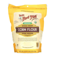 Борошно кукурудзяне, Bob's Red Mill Organic Corn Flour, цільнозернова, органік, 624 г