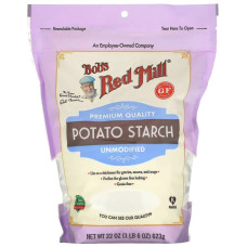 Крохмаль картопляний немодифікований, Bob's Red Mill Potato Starch, без глютену, 623 р.