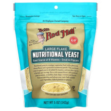 Харчові дріжджі великі пластівці без глютену, Large Flake Nutritional Yeast Bob's Red Mill, 142 г