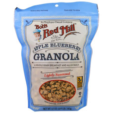 Мюслі гранолу (яблука, чорниця) 340 г, Bob's Red Mill Granola, корисний перекус