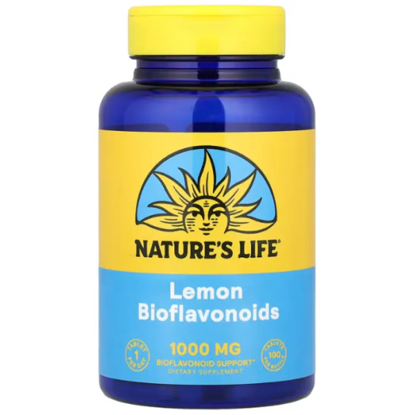 Біофлавоноїди, Bioflavonoids, Nature's Life, 1000 мг, 100 таблеток