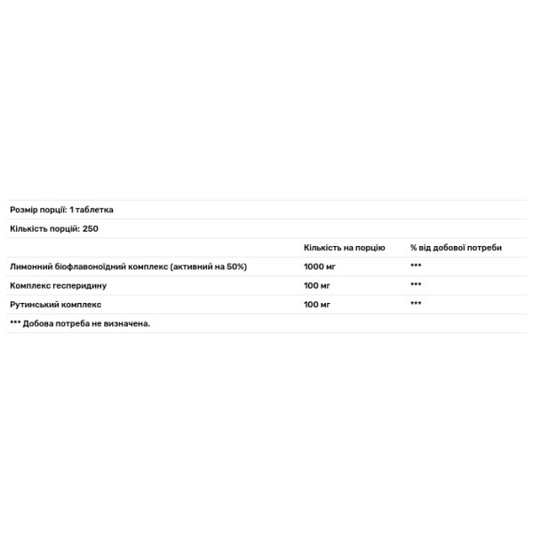 Біофлавоноїди лимона, Lemon Bioflavonoids, Nature's Life, 1000 мг, 250 таблеток
